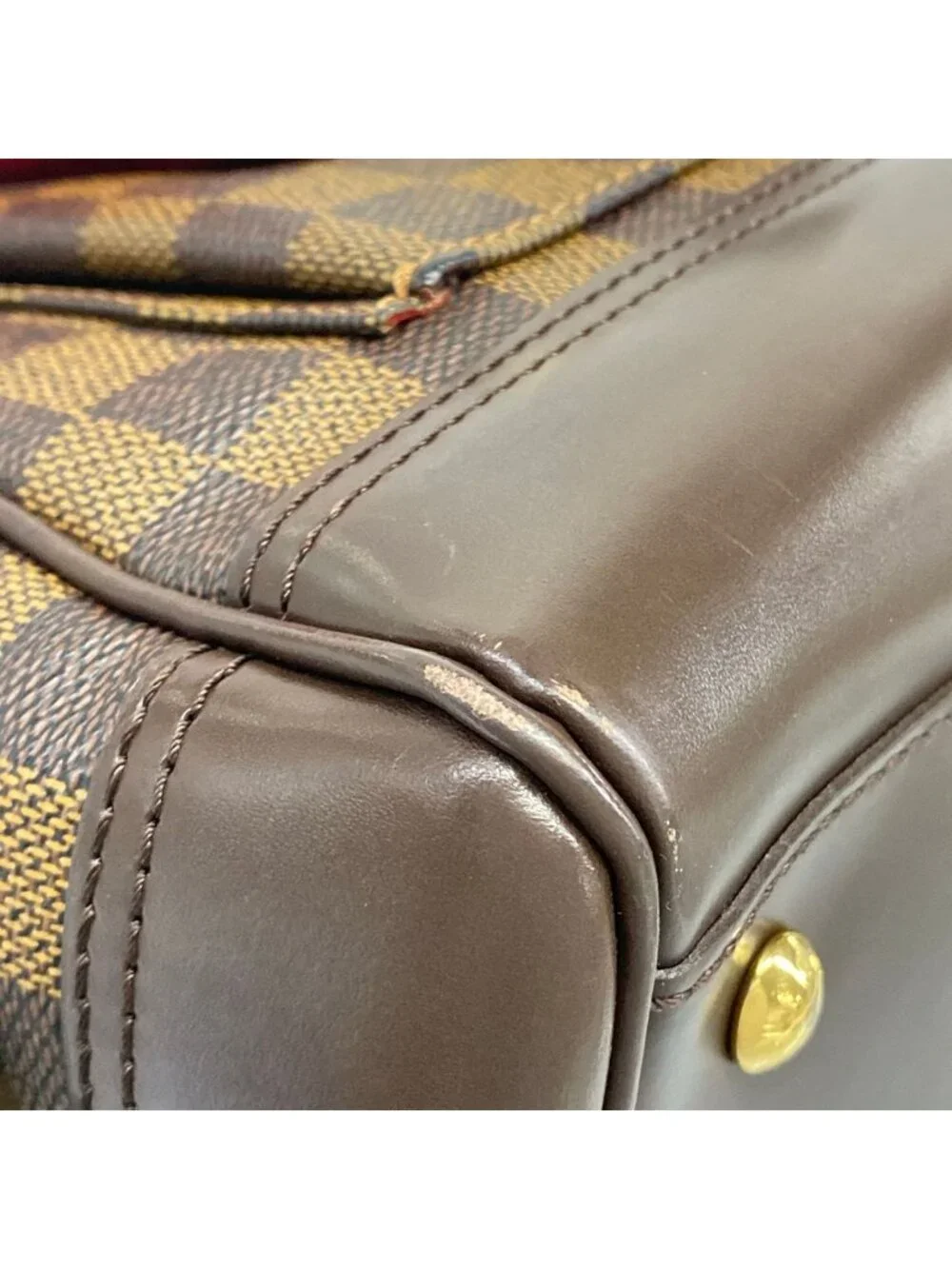 ★SOLD★ Louis Vuitton Handbag Damier Knightsbridge Ebene - Picture 6 of 15